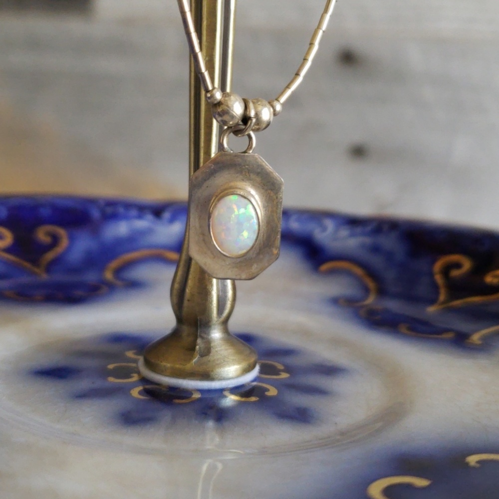 Opal necklace